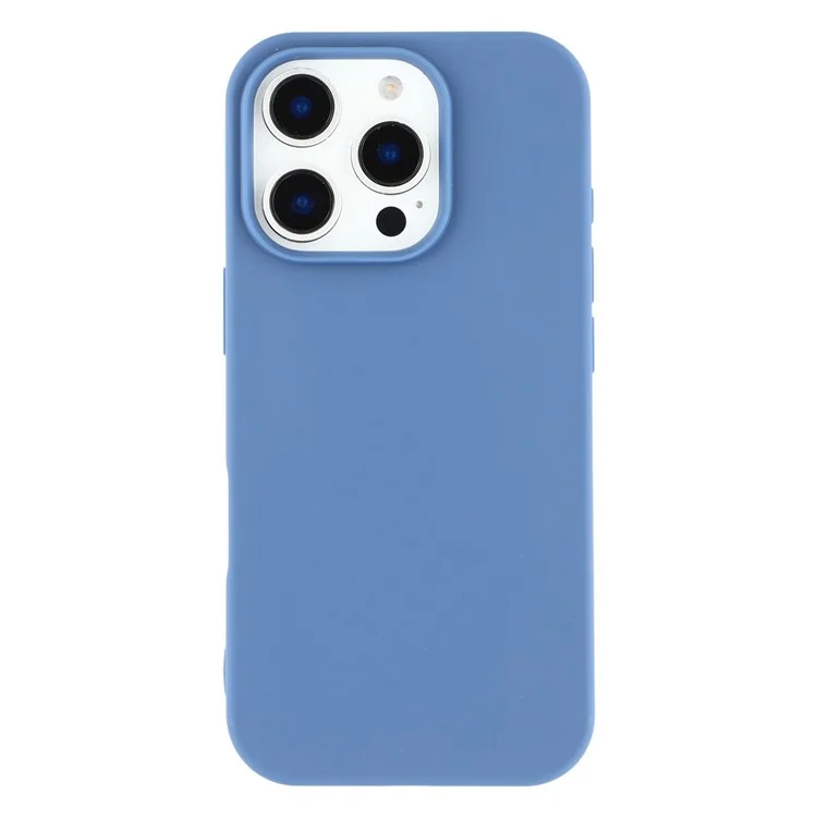 Achat en gros pour Étui iPhone 12 Pro Max TPU de 1,6 mm Antichoc avec Grande Découpe pour Objectif - Bleu Saphir