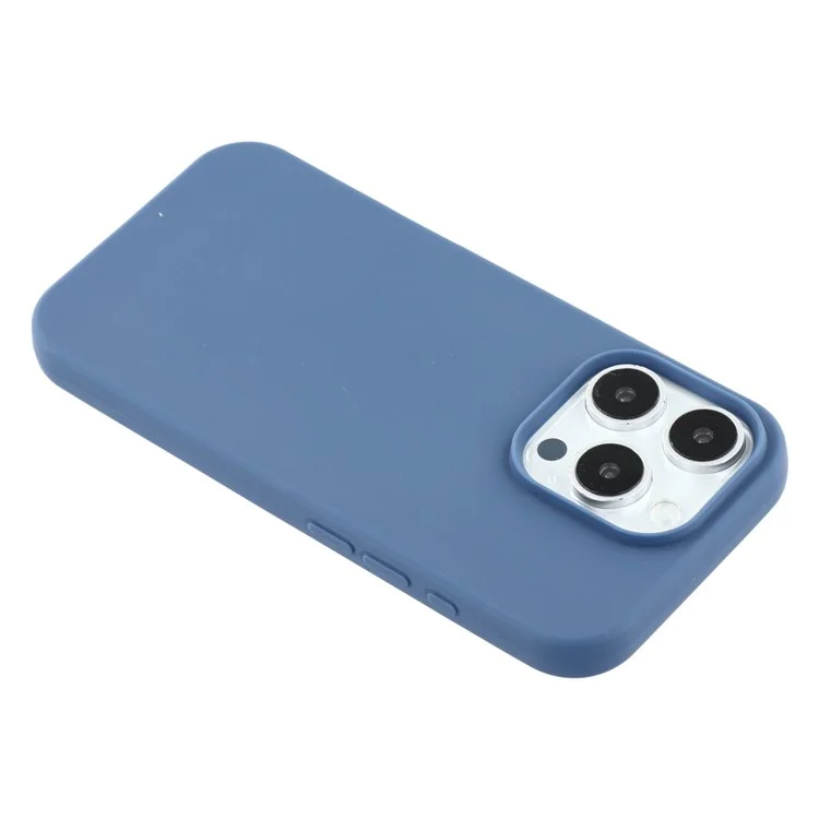 Achat en gros pour Étui iPhone 12 Pro Max TPU de 1,6 mm Antichoc avec Grande Découpe pour Objectif - Bleu Saphir