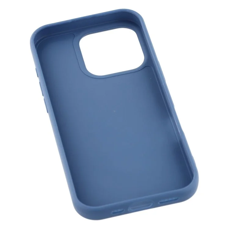 Compra a granel para funda de iPhone 12 / 12 Pro, TPU de 1,6 mm Antigolpes con Gran Abertura para Objetivo - Azul Zafiro