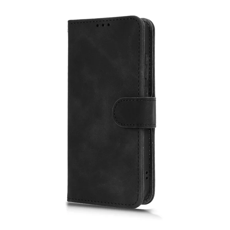 Capa de Couro para Oppo Find X8s 5G - Estilo Couro, Antiderrapante, Carteira com Flip - Preto