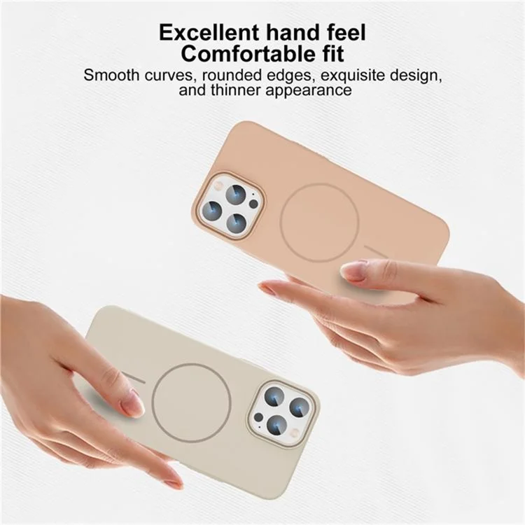 For iPhone 16 Pro Max Case Compatible with MagSafe Slim PC Phone Back Cover - White