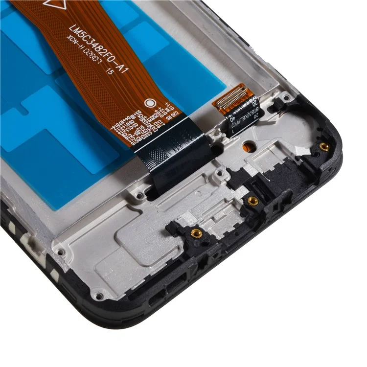 Para Samsung Galaxy A02s (164.2x75.9x9.1mm) A025 Grado B de la Pantalla LCD y el Ensamblaje Del Digitalizador + Parte de Reemplazo de Cuadro (sin Logotipo)