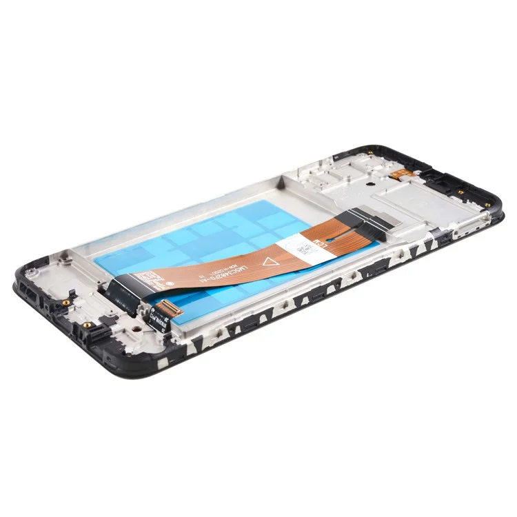 Para Samsung Galaxy A03s (164.2 x 75.9 x 9.1 mm) A037 Grado S OEM Pantalla LCD y Conjunto de Digitalizador + Marco (sin Logotipo)