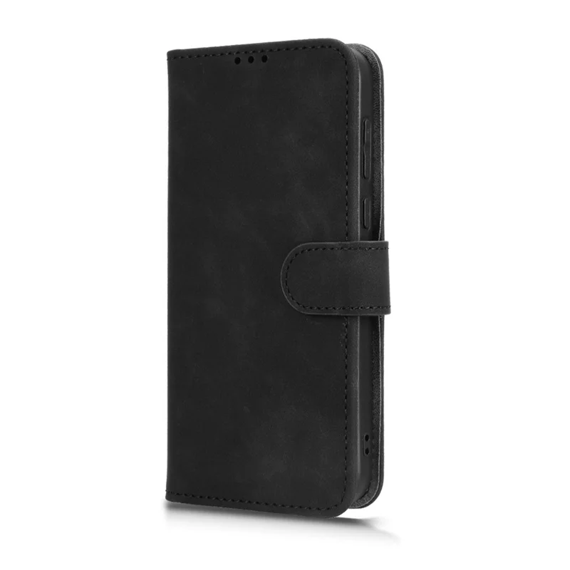 For Oppo Find X8s+ 5G Læderetui Hudfølelse Anti-drop Wallet Flip Telefonbeskyttelse - Sort