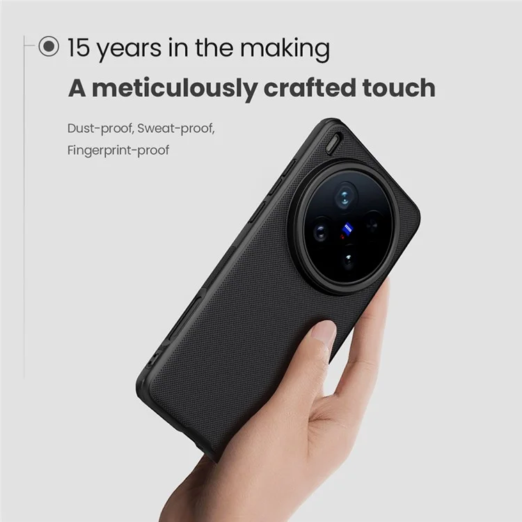 NILLKIN Frosted Shield Pro für vivo X200 Ultra 5G Hülle Matter PC + TPU Handyhülle
