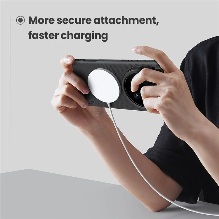 NILLKIN Frosted Shield Pro für vivo X200 Ultra 5G Hülle, kompatibel mit MagSafe, PC + TPU Handyhülle