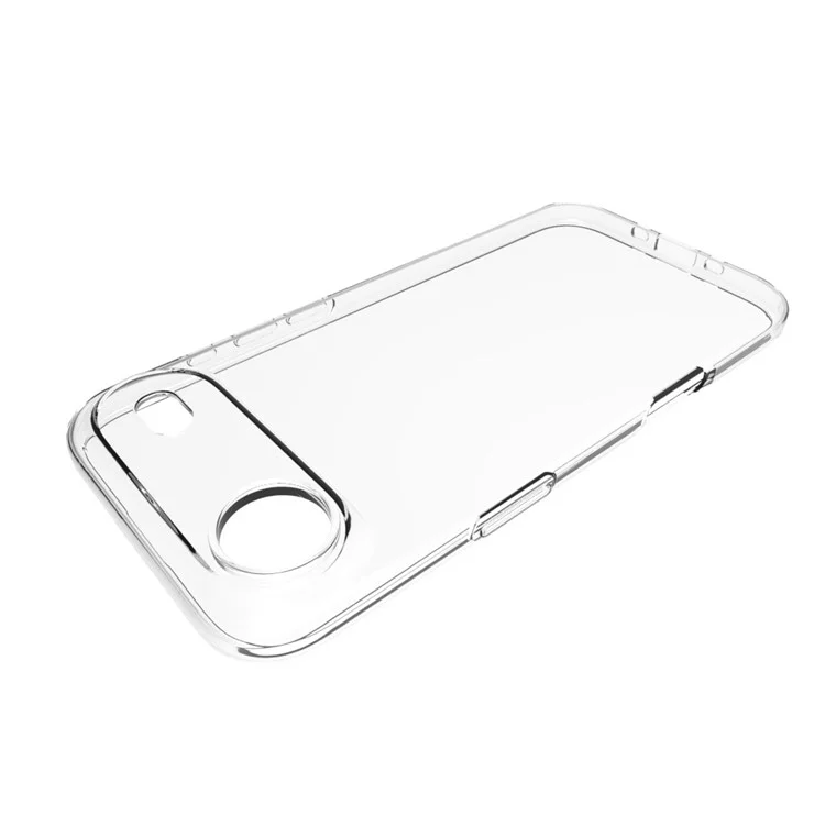 For iPhone 17 Air Case Watermark Resistant TPU Clear Phone Back Cover