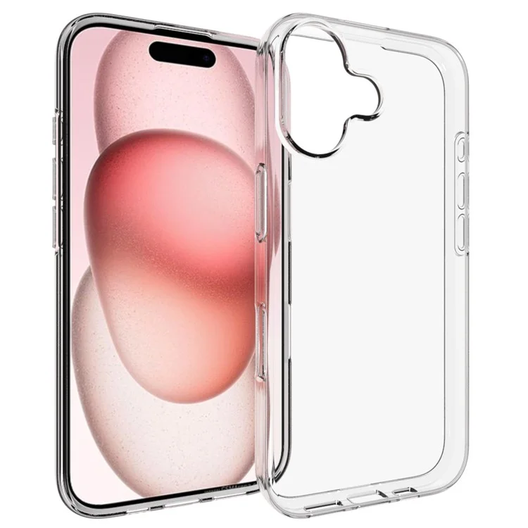 Для iPhone 17 Чехол Водонепроницаемый TPU Прозрачный Задняя Крышка Телефона