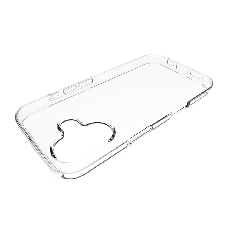 Для iPhone 17 Чехол Водонепроницаемый TPU Прозрачный Задняя Крышка Телефона