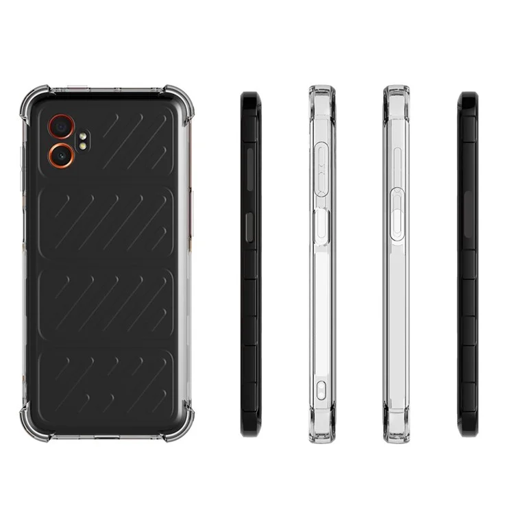 Cover per Samsung Galaxy XCover7 Pro, Custodia Trasparente Antiurto per Cellulare