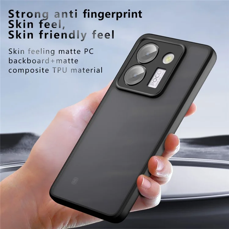For Xiaomi Poco M7 Pro 5G Case Drop Proof TPU + PC Matte Back Phone Cover