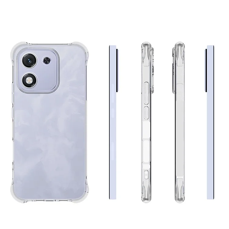 For Honor X70i TPU Phone Case Non Slip Transparent Mobile Phone Cover