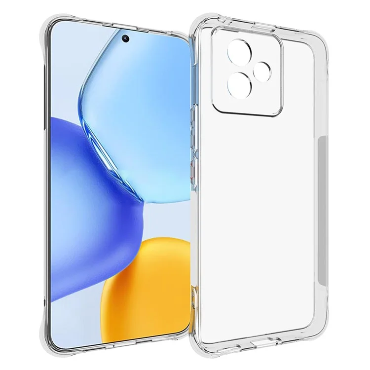 For Honor X60 GT 5G TPU Handyhülle Rutschfest Transparent Schutzhülle