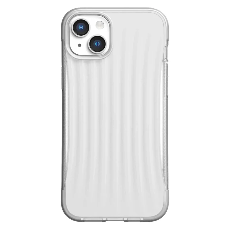 DEFENSE for iPhone 14 Plus Military Grade Rugged Cover Biodegradable Soft TPU Anti-Scratch Protective Phone Case - White