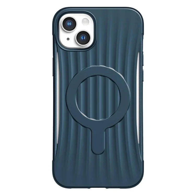 DEFENSE for iPhone 14 Biodegradable Phone Case Compatible with MagSafe, Soft TPU Drop Protection Cover - Blue
