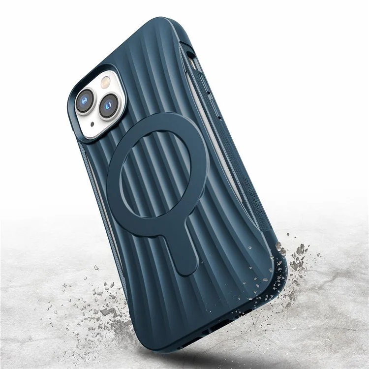 DEFENSE for iPhone 14 Biodegradable Phone Case Compatible with MagSafe, Soft TPU Drop Protection Cover - Blue