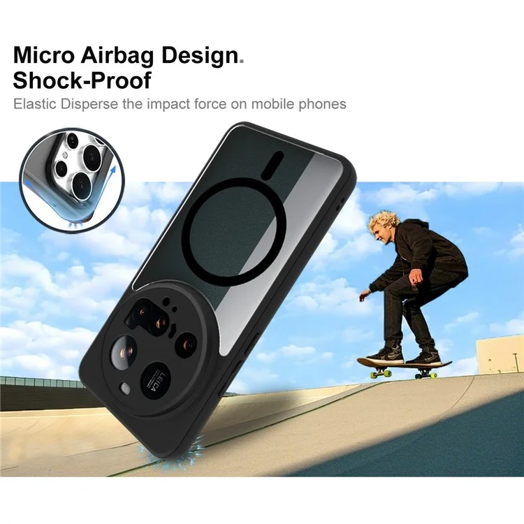 Étui IMAK UX-9A Series pour Xiaomi 15 Ultra, Coque de Téléphone Transparente TPU PC avec Coins Renforcés