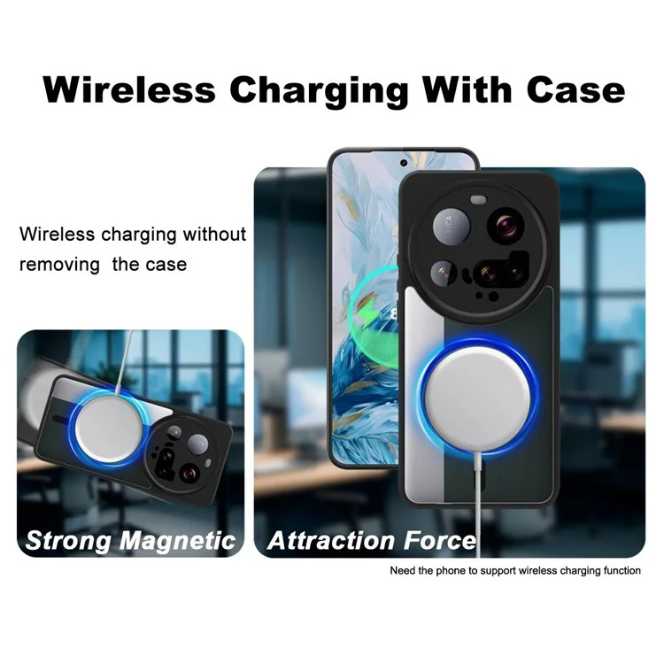Étui IMAK UX-9A Series pour Xiaomi 15 Ultra, Coque de Téléphone Transparente TPU PC avec Coins Renforcés