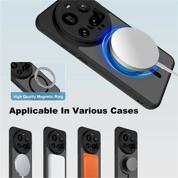 Étui IMAK UX-9B Série pour Xiaomi 15 Ultra Coque PC TPU Mat avec Coussin d'Air Minuscule