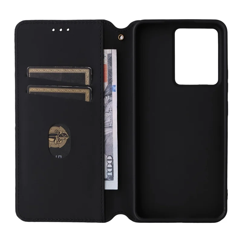 For Realme 14T 5G / 14 5G Case Wallet Rhombus Imprinted Leather Phone Cover - Silver
