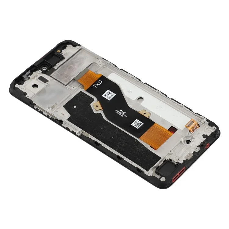 Per TECNO Spark 20 KJ5 Schermo LCD di Grado C e Assembly Digitalizzatore + Cornice (Senza Logo)