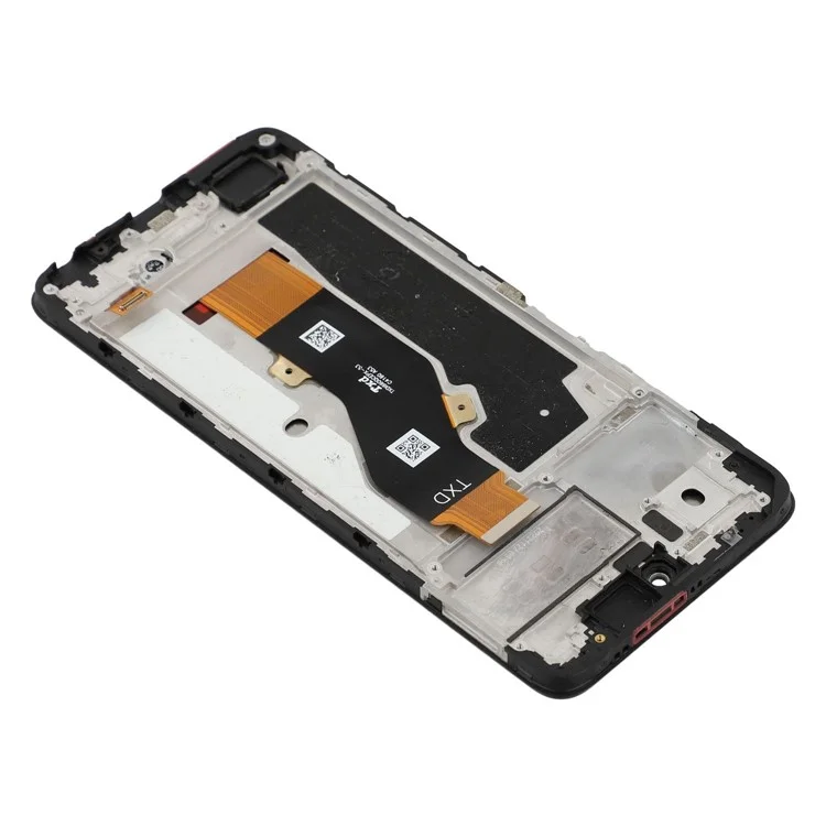 Per TECNO Spark 20 KJ5 Schermo LCD di Grado C e Assembly Digitalizzatore + Cornice (Senza Logo)