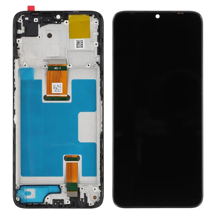 Дисплейный модуль для Honor X5b / X5b Plus, категория C, с сенсорным экраном и рамкой (без логотипа)