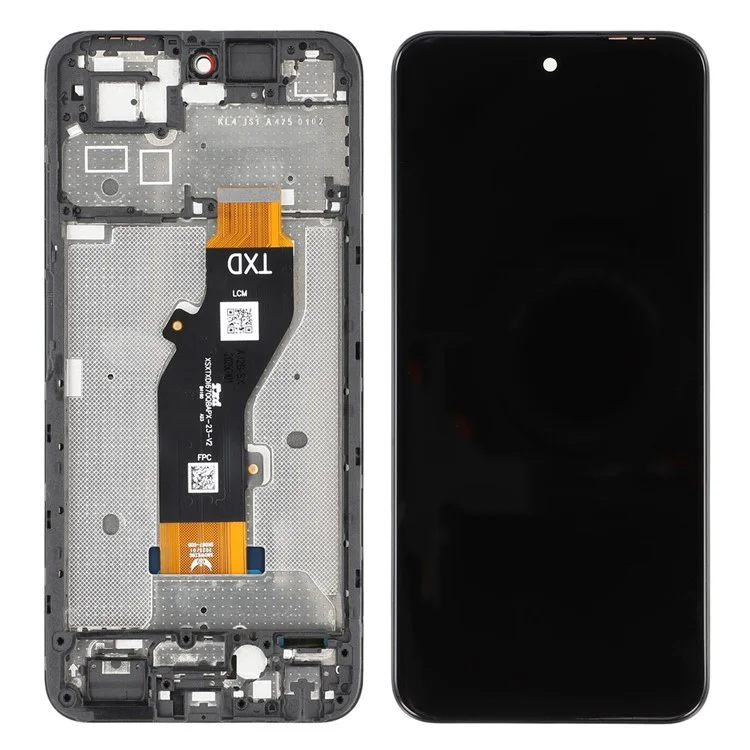 Pour TECNO Spark Go 1 KL4 Écran LCD et ensemble de numériseur + Cadre (sans logo)