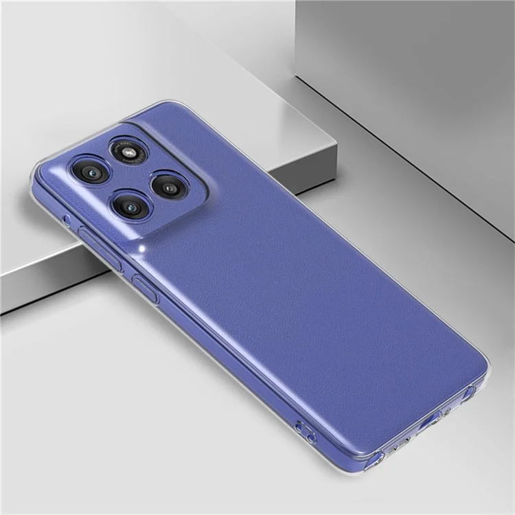 For Motorola Edge 60 Stylus 5G Back Cover Ultra Thin Flexible TPU Clear Phone Case
