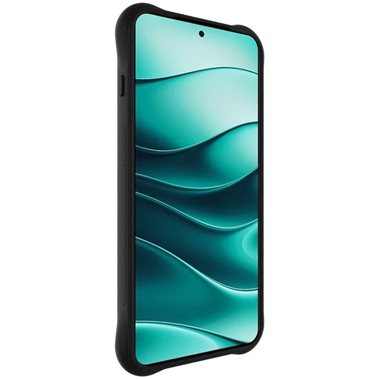 Funda IMAK para OnePlus 13T 5G Carcasa Protectora de Teléfono TPU Antichoque con Airbag - Negro Mate