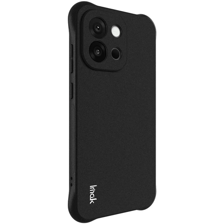 Funda IMAK para OnePlus 13T 5G Carcasa Protectora de Teléfono TPU Antichoque con Airbag - Negro Mate