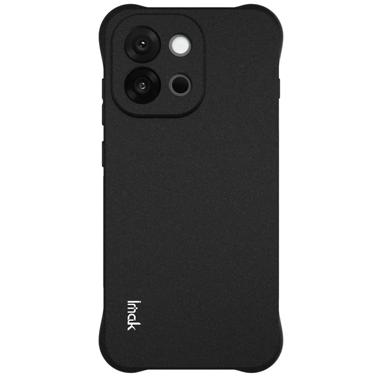 Funda IMAK para OnePlus 13T 5G Carcasa Protectora de Teléfono TPU Antichoque con Airbag - Negro Mate