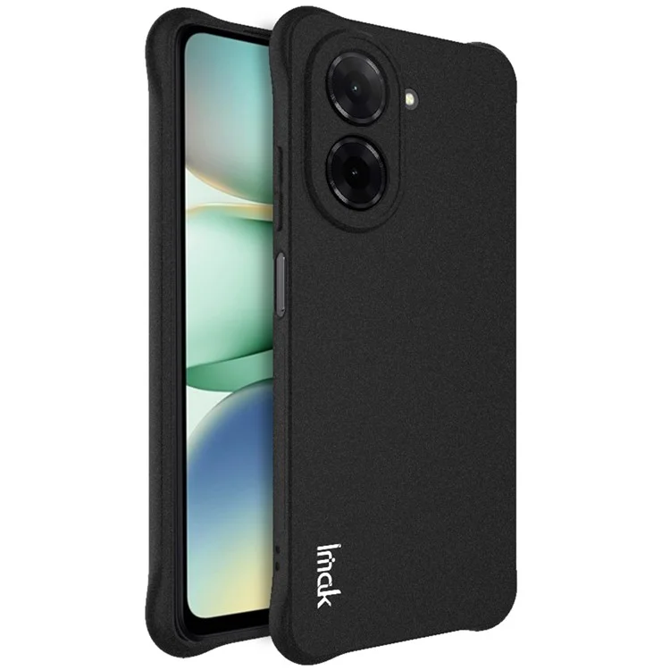 IMAK For Xiaomi Redmi A5 4G (171.7mm) / Poco C71 4G Case TPU Phone Cover Airbag Shockproof Protection - Matte Black