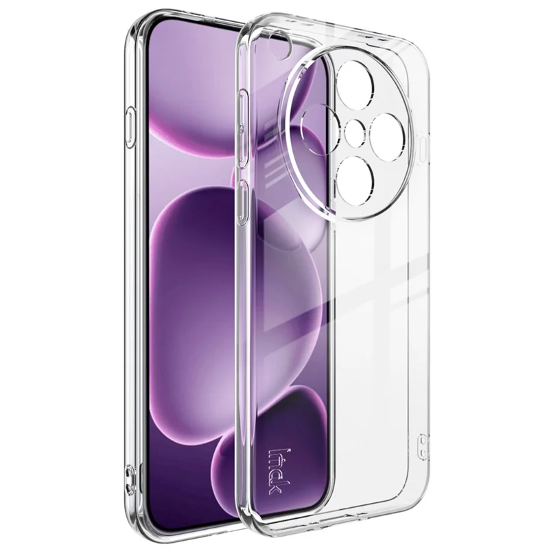 IMAK UX-5-serie til Oppo Find X8s+ 5G etui stødfast TPU klart slankt bagsideetui