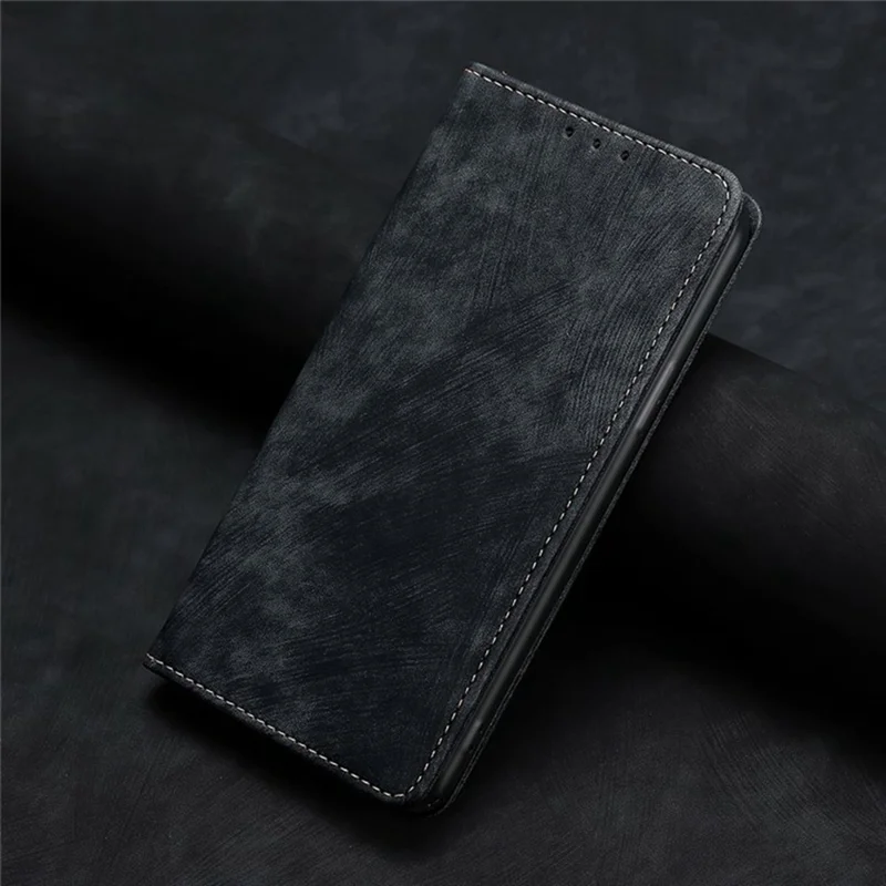For vivo Y29 4G Case RFID Blocking Wallet Leather Phone Cover - Black