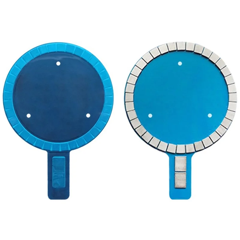 10 Pezzi per iPhone 16 Cover Fai-da-Te Trasferimento Termico TPU + PC Retro Telefono con Anello Magnetico