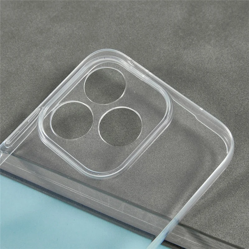 UNITHIN Funda para Honor 400 Lite Ultrafina de 0,7 mm Transparente de TPU Antigolpes con Cortes Precisos