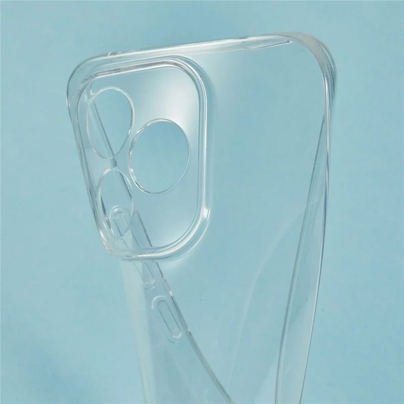 UNITHIN Funda para Honor 400 Lite Ultrafina de 0,7 mm Transparente de TPU Antigolpes con Cortes Precisos