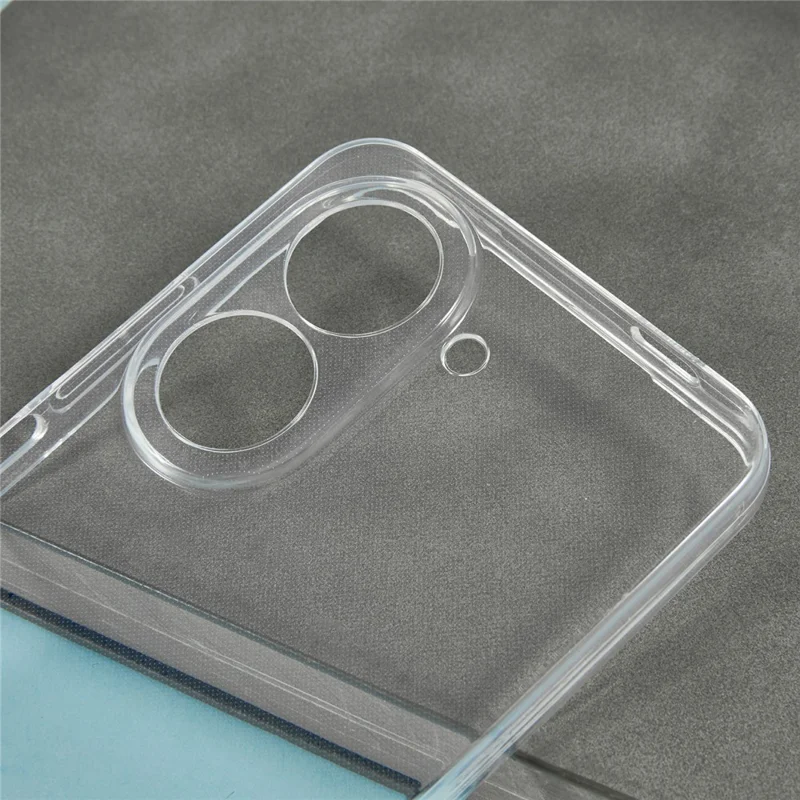 UNITHIN Per Xiaomi Redmi A5 NFC (173,45 mm) Custodia Ultra Sottile 0,7 mm Coperchio Telefono Trasparente TPU Anti Caduta Tagli Precisi