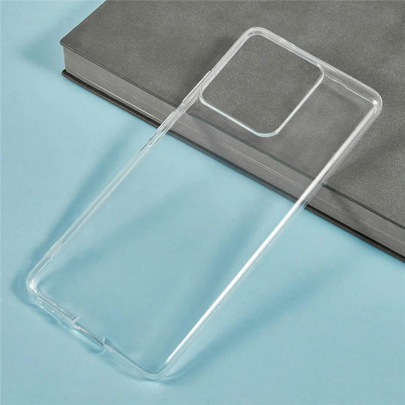 UNITHIN Para Funda de Motorola Edge 60 Fusion 5G, Carcasa Ultradelgada de 0,7 mm Transparente de TPU Antigolpes con Cortes Precisos