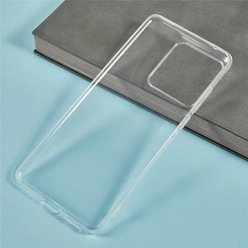 UNITHIN Para Funda de Motorola Edge 60 Fusion 5G, Carcasa Ultradelgada de 0,7 mm Transparente de TPU Antigolpes con Cortes Precisos