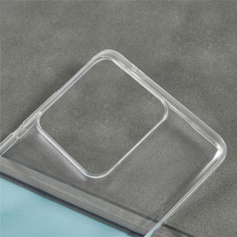 UNITHIN Para Funda de Motorola Edge 60 Fusion 5G, Carcasa Ultradelgada de 0,7 mm Transparente de TPU Antigolpes con Cortes Precisos