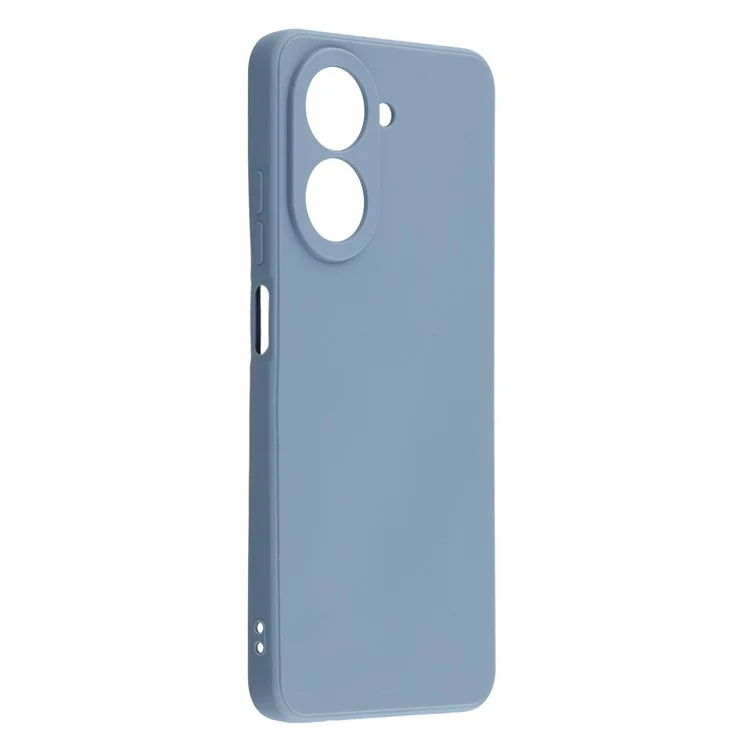 For Xiaomi Redmi A5 4G (171.7mm) / Poco C71 4G Case Precise Cutouts Straight Edge TPU Shockproof Phone Cover - Lavender Grey