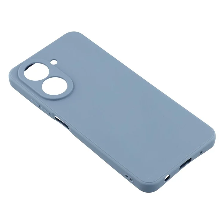 For Xiaomi Redmi A5 4G (171.7mm) / Poco C71 4G Case Precise Cutouts Straight Edge TPU Shockproof Phone Cover - Lavender Grey