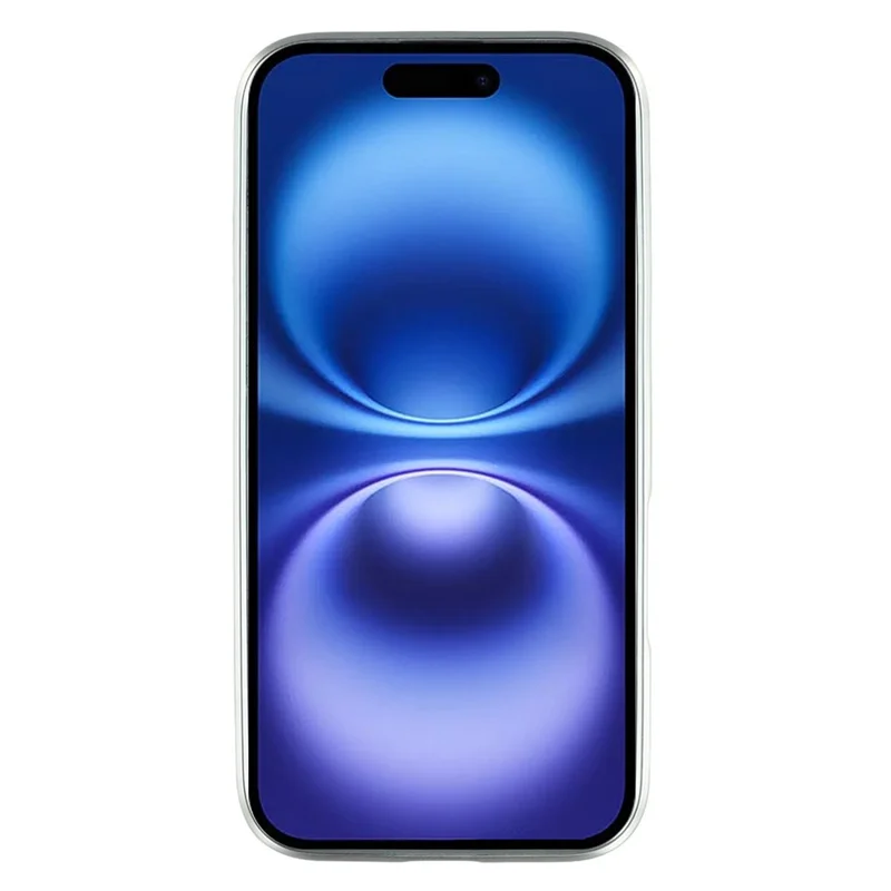 For iPhone 16 Case Lacquered Epoxy Pattern TPU + Acrylic Phone Cover Large Camera Cutout - Bows