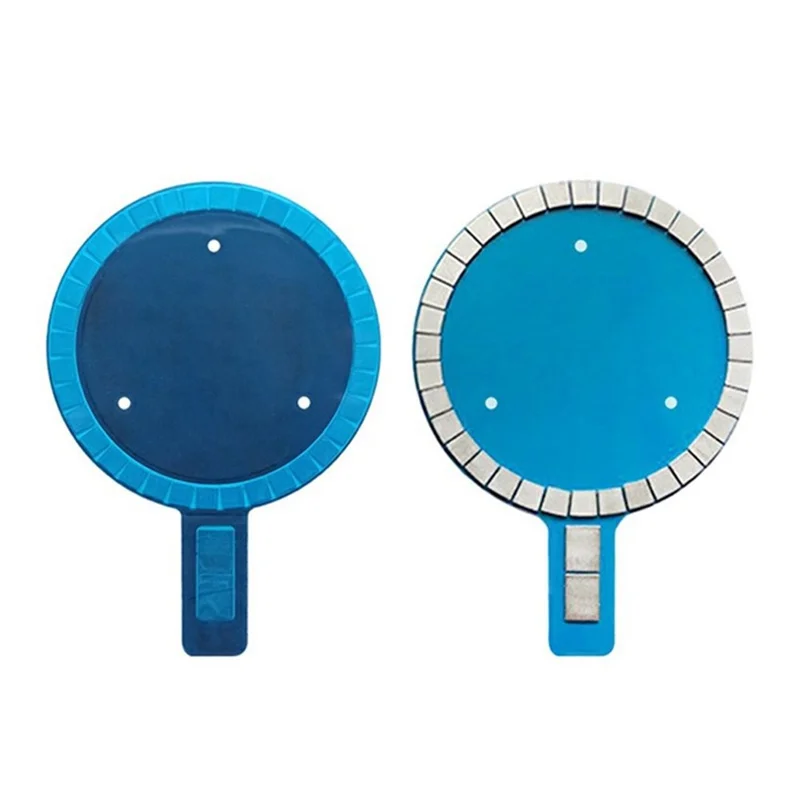 10Pcs For iPhone 12 / 12 Pro Case DIY Blank Heat Transfer TPU + PC Phone Back Cover with Magnetic Ring