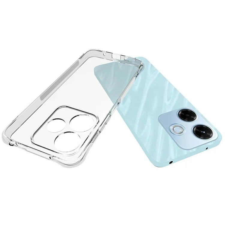 For Xiaomi Redmi 13x 4G TPU Phone Case Non Slip Transparent Mobile Phone Cover
