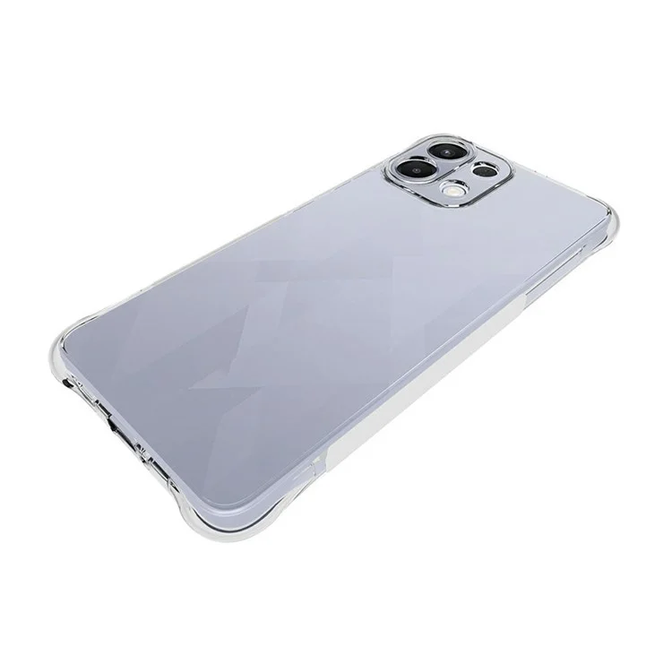 Для Oppo K13 5G ТПУ Чехол для телефона Нескользящий Прозрачный Мобильный телефон Чехол