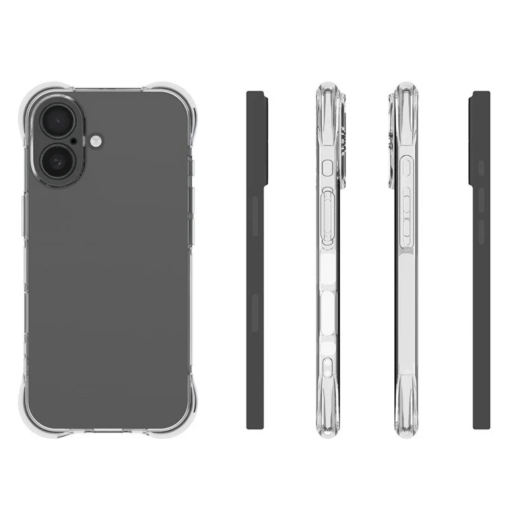 Acquisto all'ingrosso per Cover Trasparente Antiurto e Antiscivolo in TPU per iPhone 17
