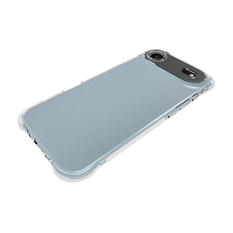 Coque de téléphone transparente en TPU anti-dérapante pour iPhone 17